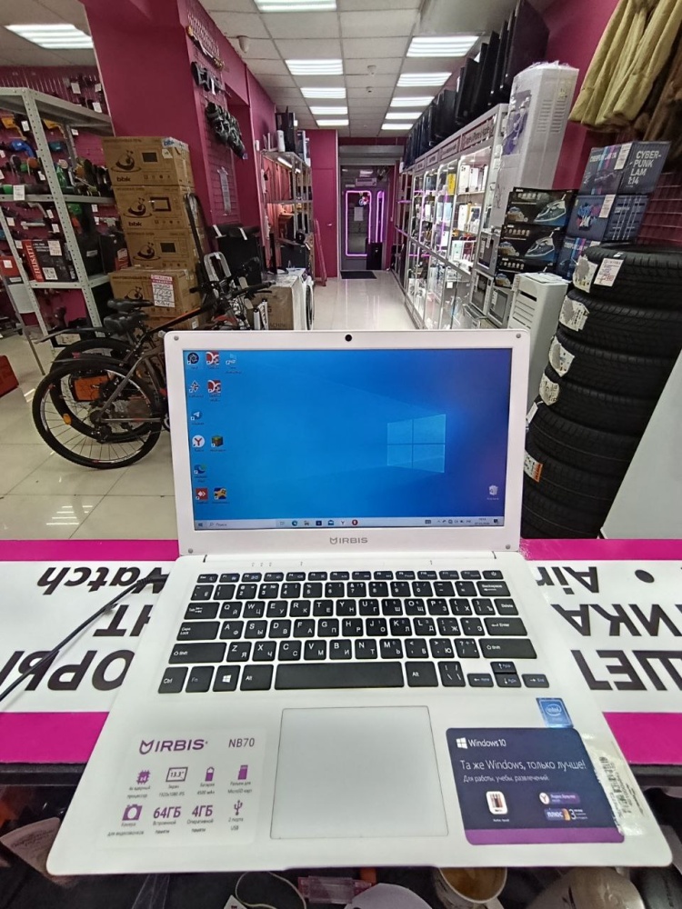 Нетбук др марка Irbis 64GB ОЗУ/4GB