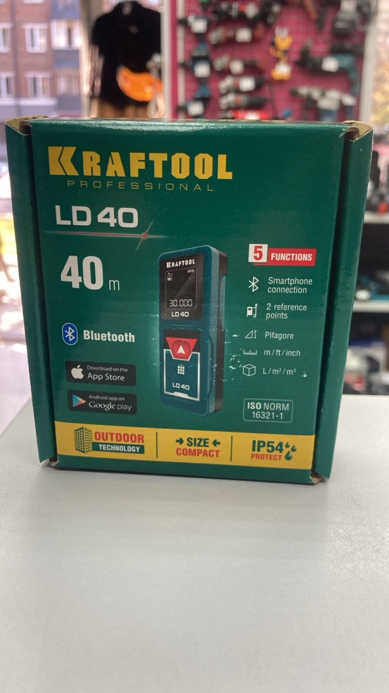 /Дальномер лазерный Kraftool